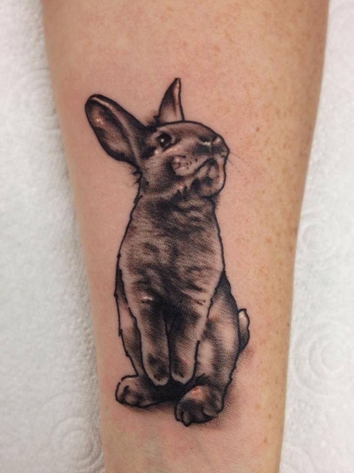 Rabbit Tattoo 17