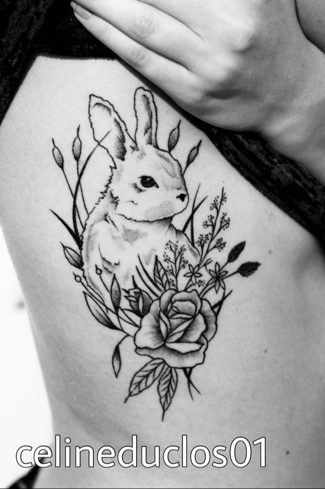 Rabbit Tattoo 173