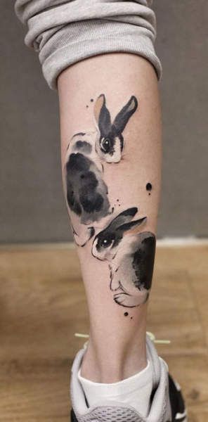 Rabbit Tattoo 174