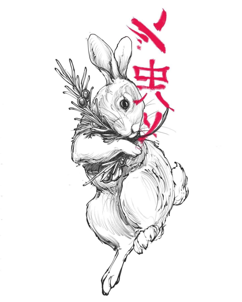 Rabbit Tattoo 18