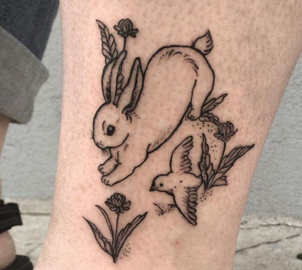 Rabbit Tattoo 191