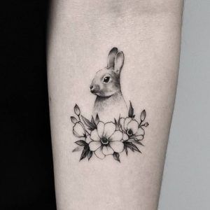 Rabbit Tattoo 204