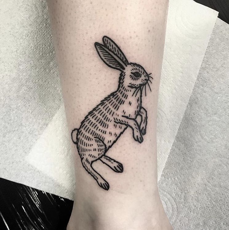 Rabbit Tattoo 21