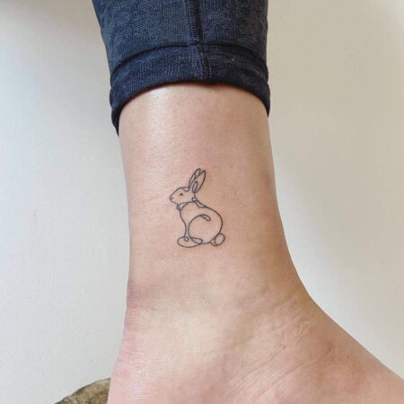 225+ Cutest Rabbit Tattoos Ideas (2023) - TattoosBoyGirl