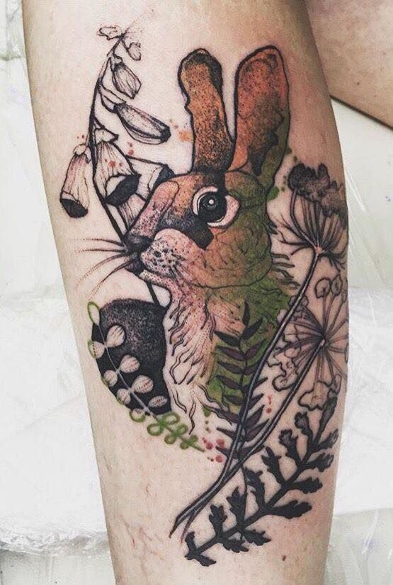 Rabbit Tattoo 27