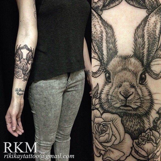 Rabbit Tattoo 34