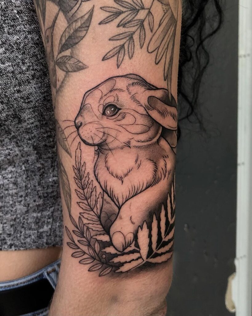 Rabbit Tattoo 39