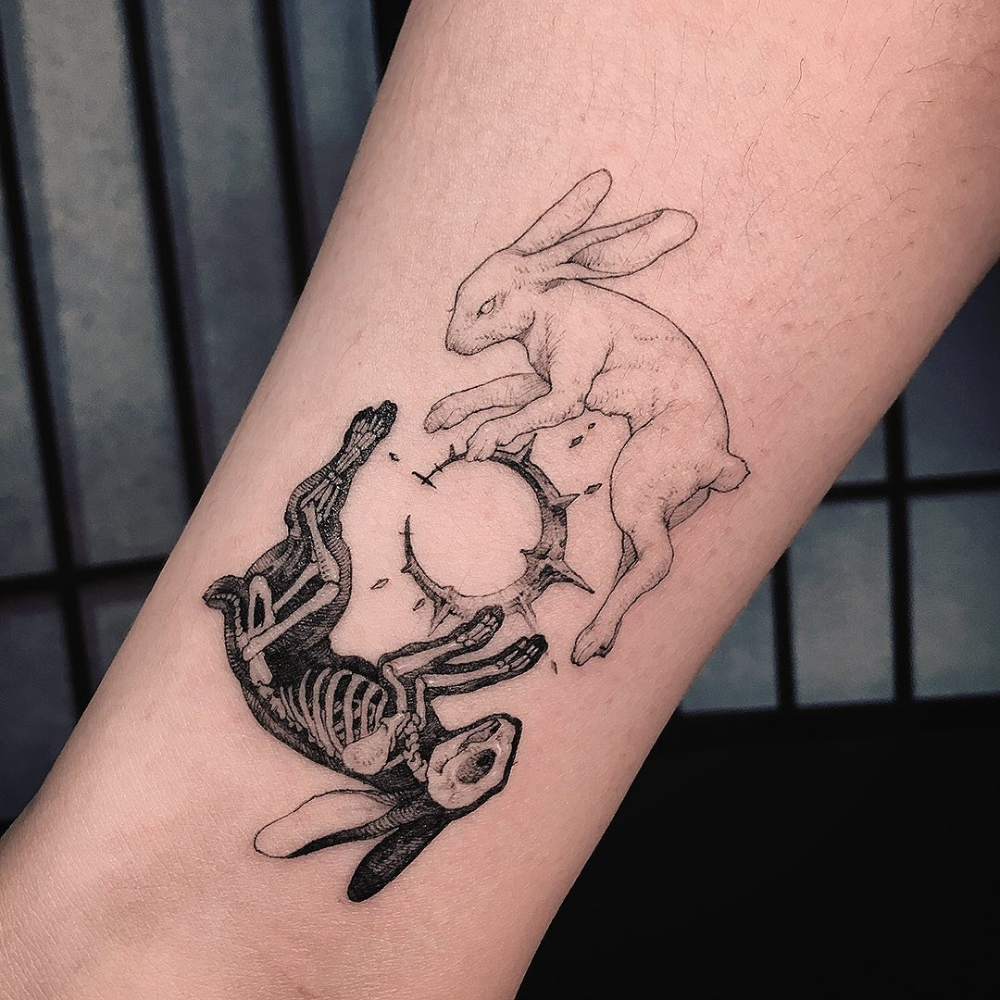 Rabbit Tattoo 5