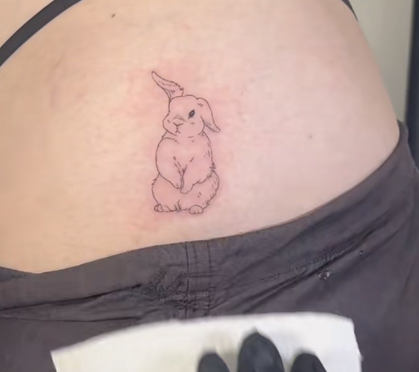Rabbit Tattoo 52