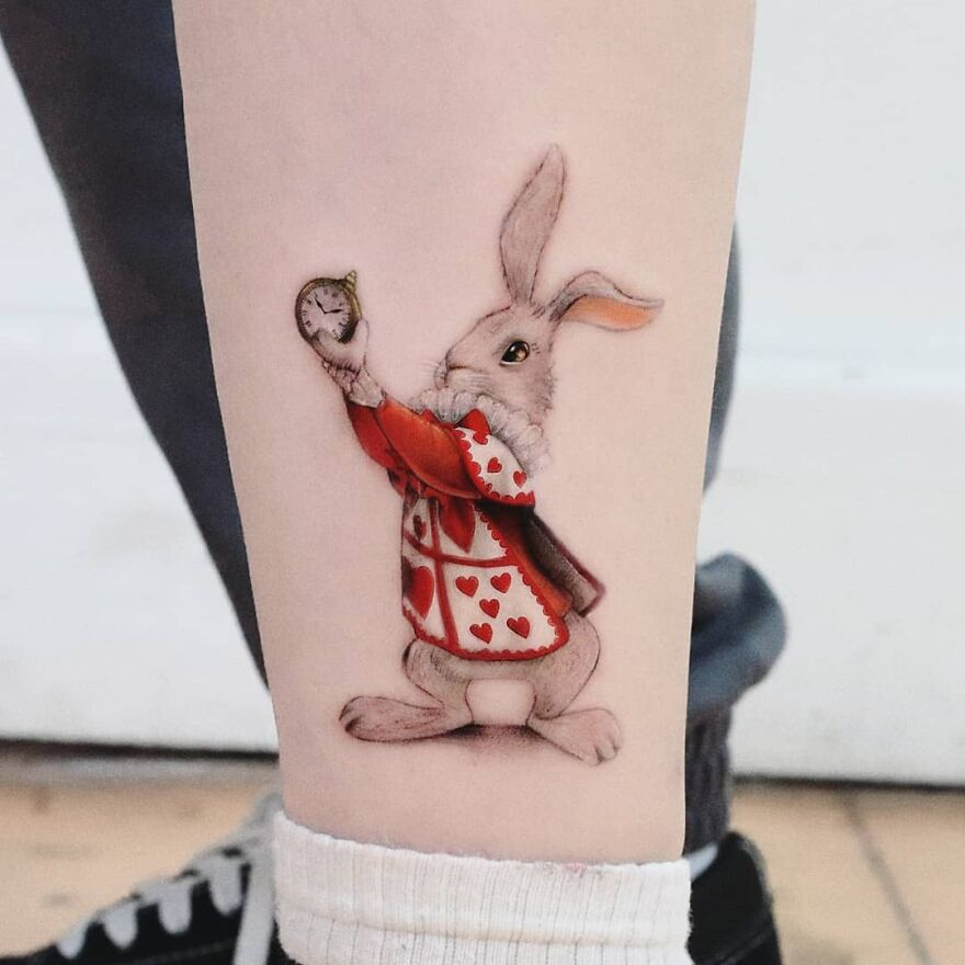Rabbit Tattoo 6
