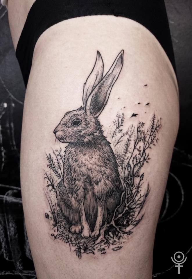 Rabbit Tattoo 63