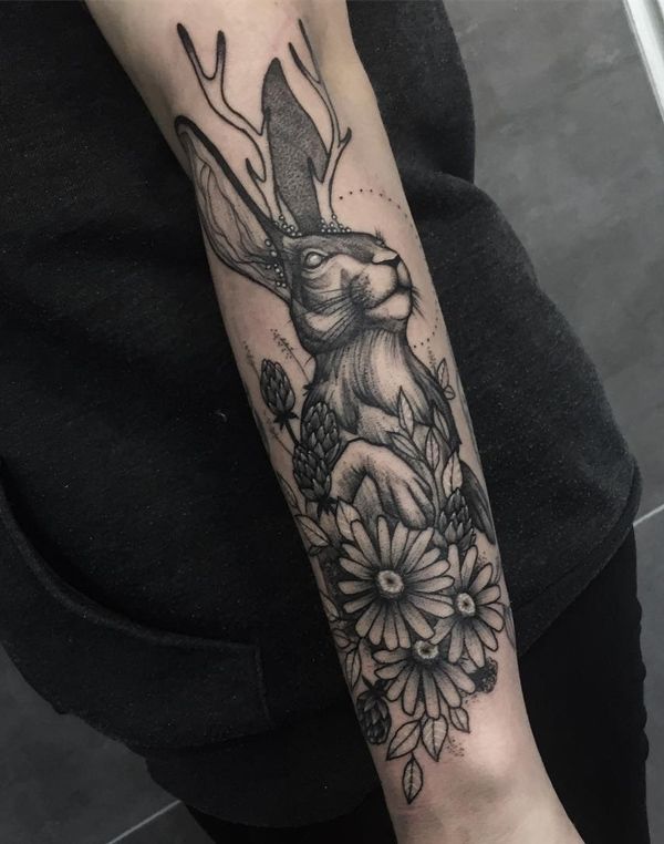 Rabbit Tattoo 68