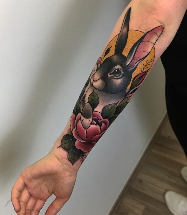 Rabbit Tattoo 76