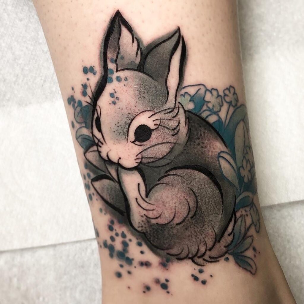 Rabbit Tattoo 88
