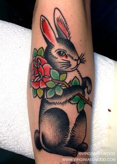 Rabbit Tattoo 89