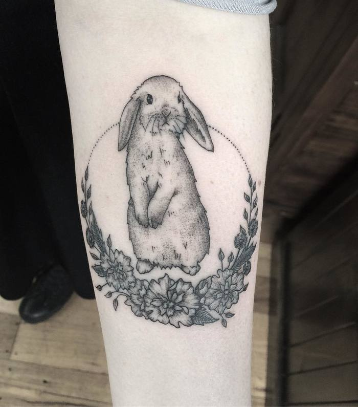 Rabbit Tattoo 9