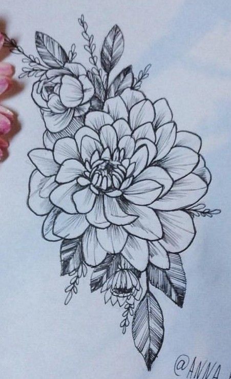 Dahlia Tattoo 127