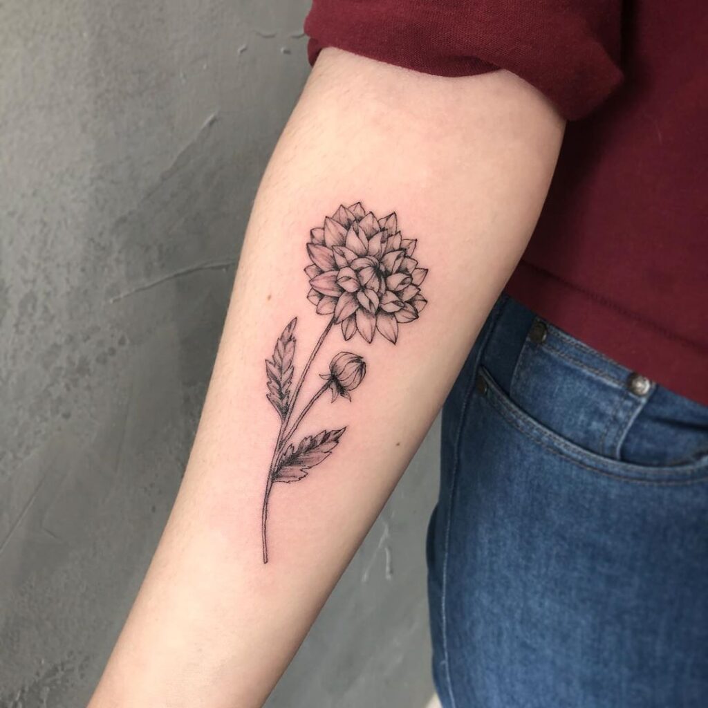 Dahlia Tattoo 151