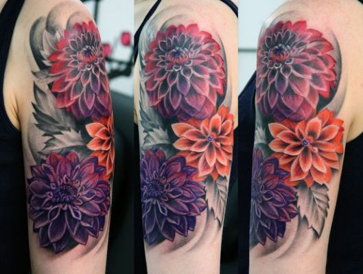 Dahlia Tattoo 24