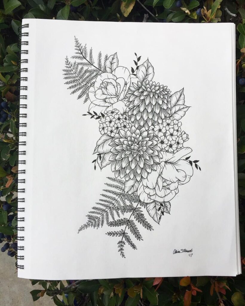 Dahlia Tattoo 63
