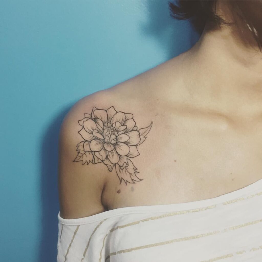 Dahlia Tattoo 74