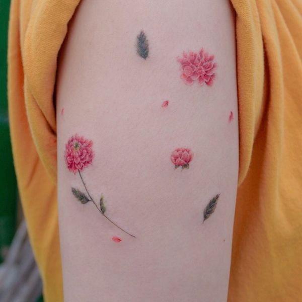 Dahlia Tattoo 79