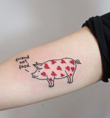 Vegan Tattoo 1