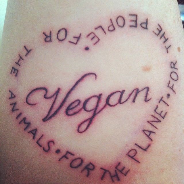 Vegan Tattoo 158