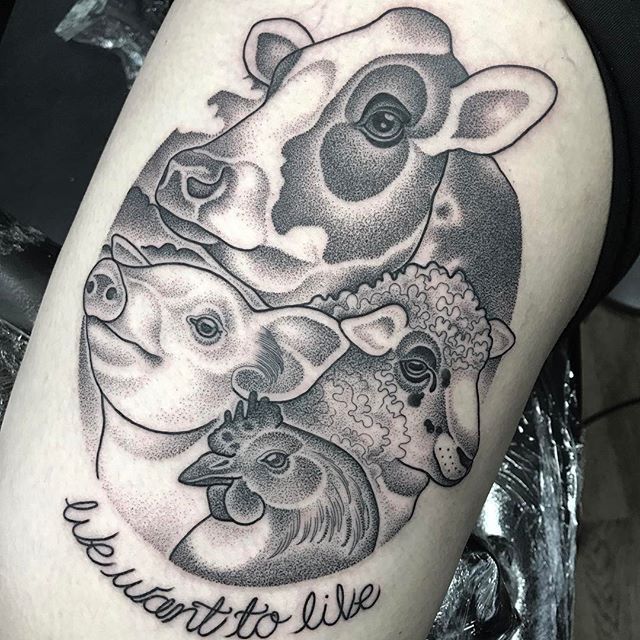 Vegan Tattoo 178