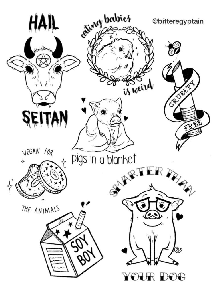 Vegan Tattoo 74