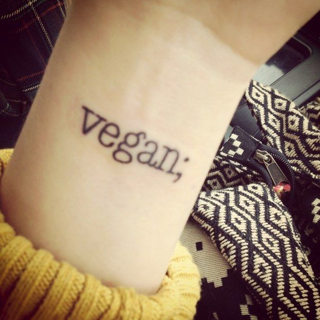 Vegan Tattoo 76