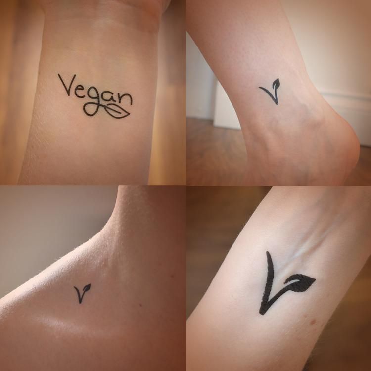 Tatuaje Vegano 77