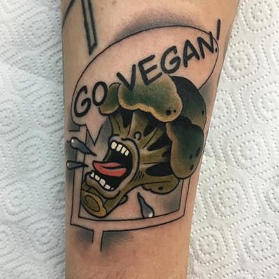Vegan Tattoo 8