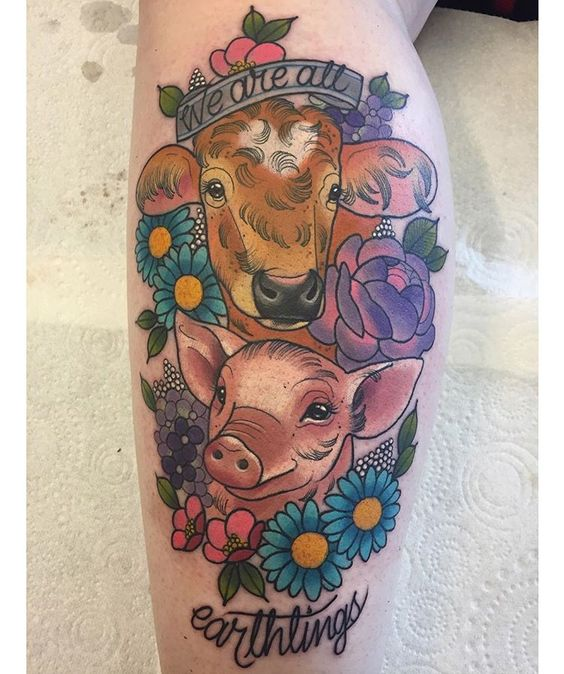 Vegan Tattoo 8