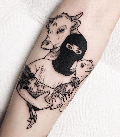 Tatuaje Vegano 84
