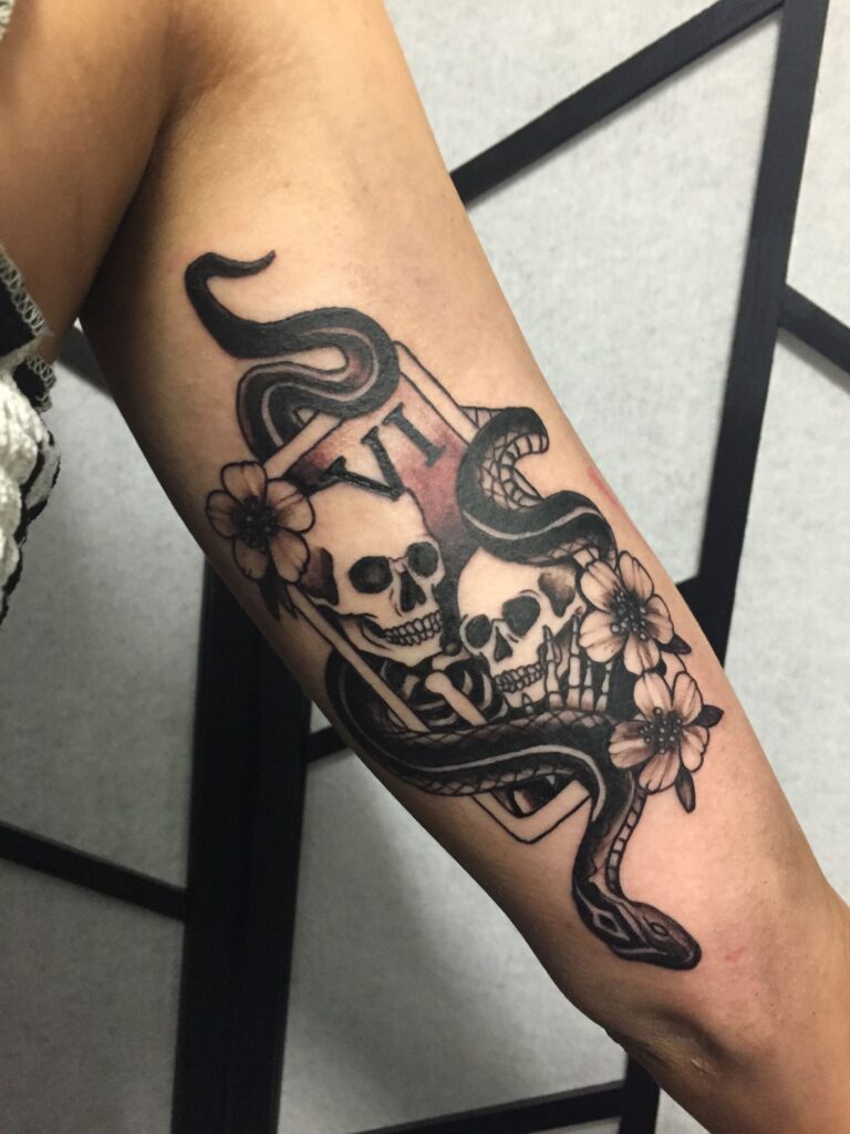 Toplist+ Awesome Tarot Card Tattoo Ideas (2023) 1188 Tarot Card Tattoo 200