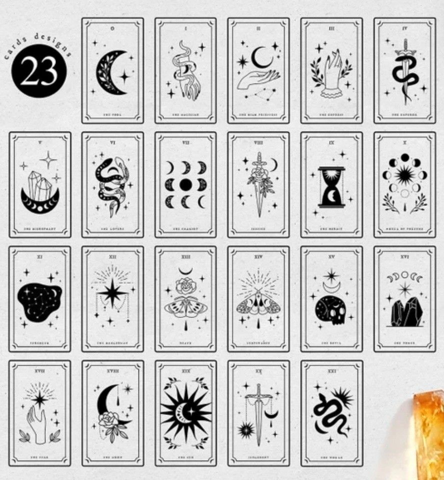 Tarot Card Tattoo 28