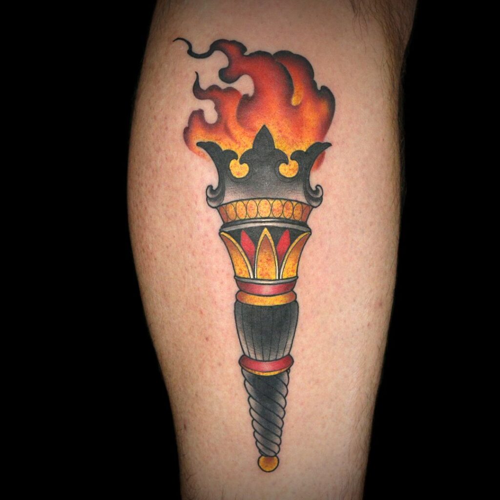 Torch Tattoo 107