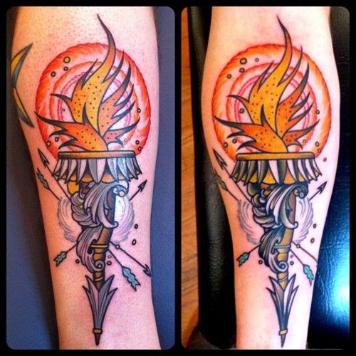 Torch Tattoo 11