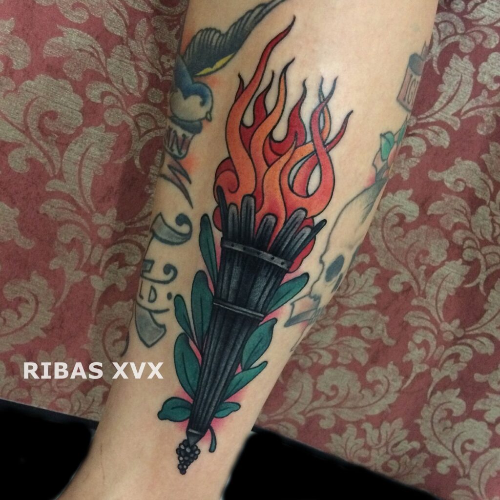 Torch Tattoo 118