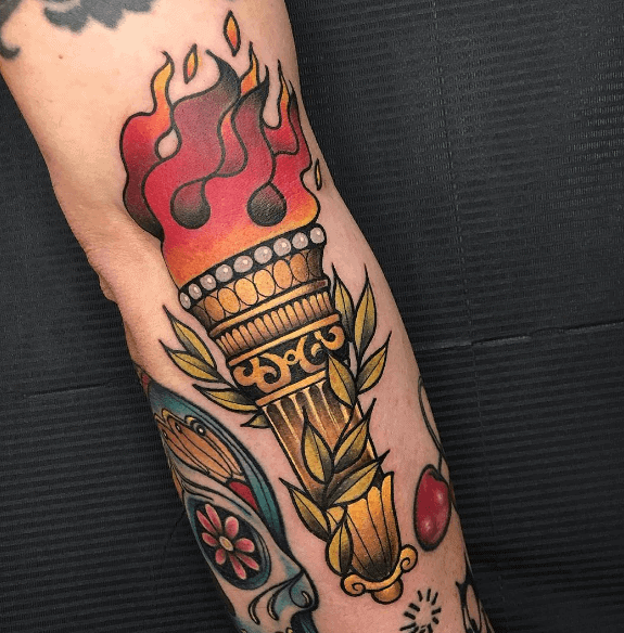 Torch Tattoo 15