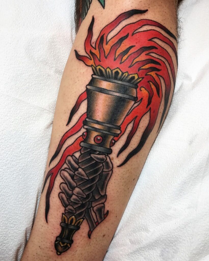 Torch Tattoo 161