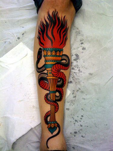 Torch Tattoo 173