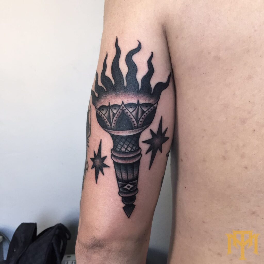 Torch Tattoo 176