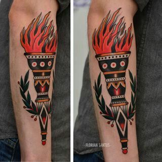 Torch Tattoo 182
