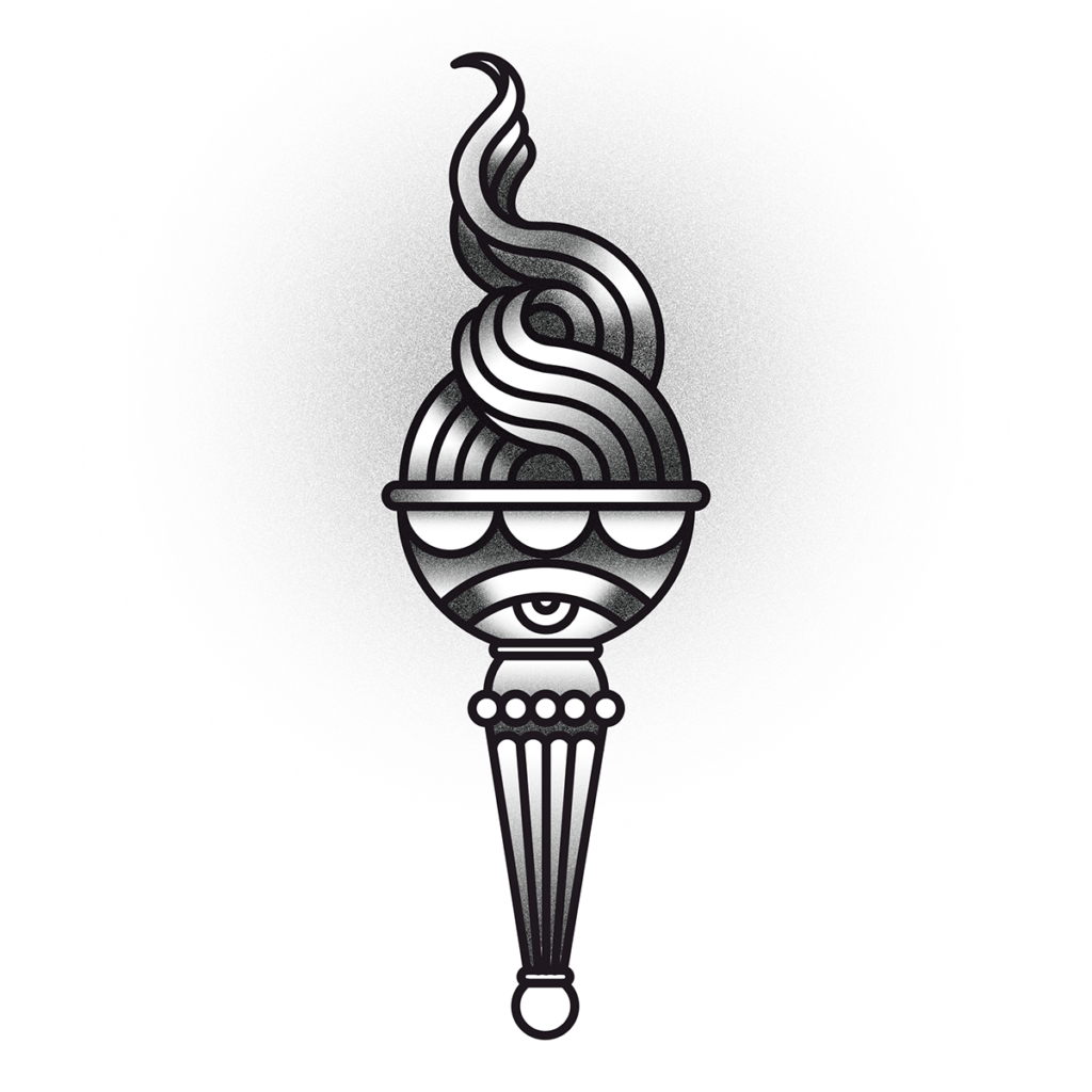 195+ Fierce Torch Tattoo Designs (2023) 801 Torch Tattoo 6