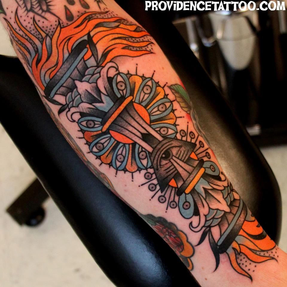 195+ Fierce Torch Tattoo Designs (2023) 868 Torch Tattoo 64