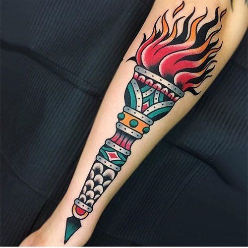 Torch Tattoo 95