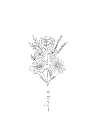 180+ Beautiful Birth Flower Tattoo Ideas (2023) - TattoosBoyGirl