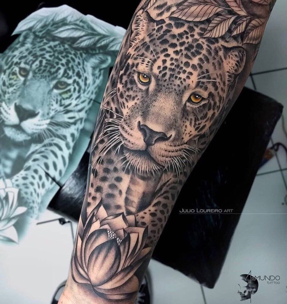 Cheetah Tattoo 108